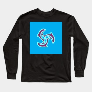 Triple Dolphins Long Sleeve T-Shirt